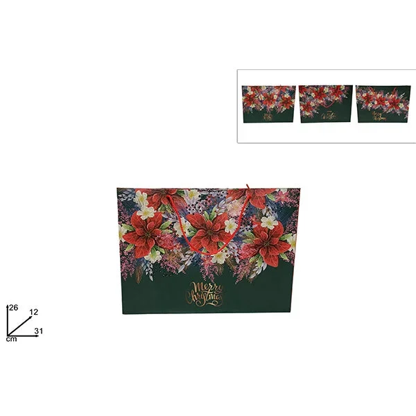 Busta Regalo Stella Natale 45.5×33