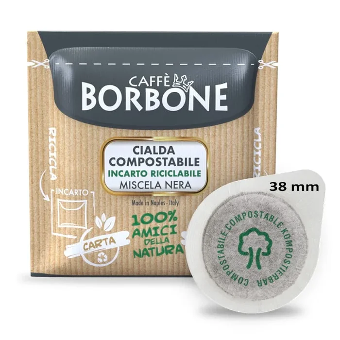 Caffè Borbone Black Blend – Schoten 38 mm