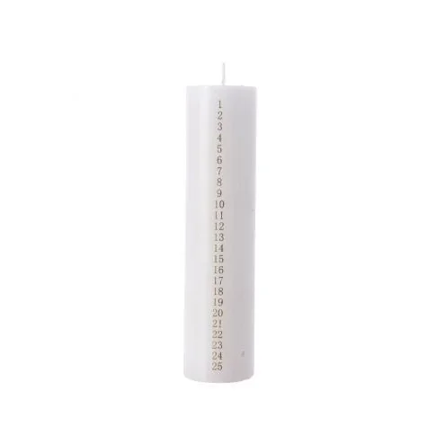 Candela dell’avvento con numeri Kaemingk