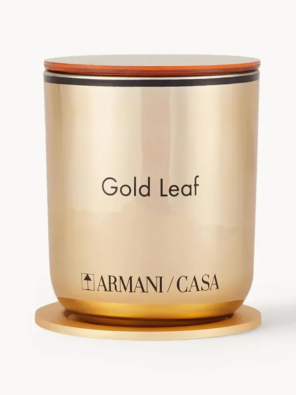Candela profumata Pegaso Gold Leaf (zenzero, cardamomo e pepe rosa)