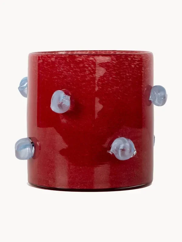 Candelabro in vetro soffiato Arlo