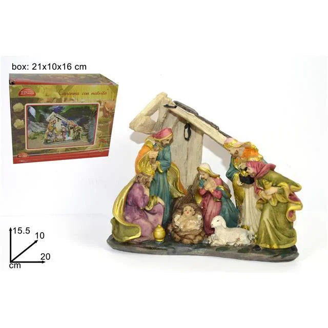 CAPANNA CON NATIVITA’ PER PRESEPE