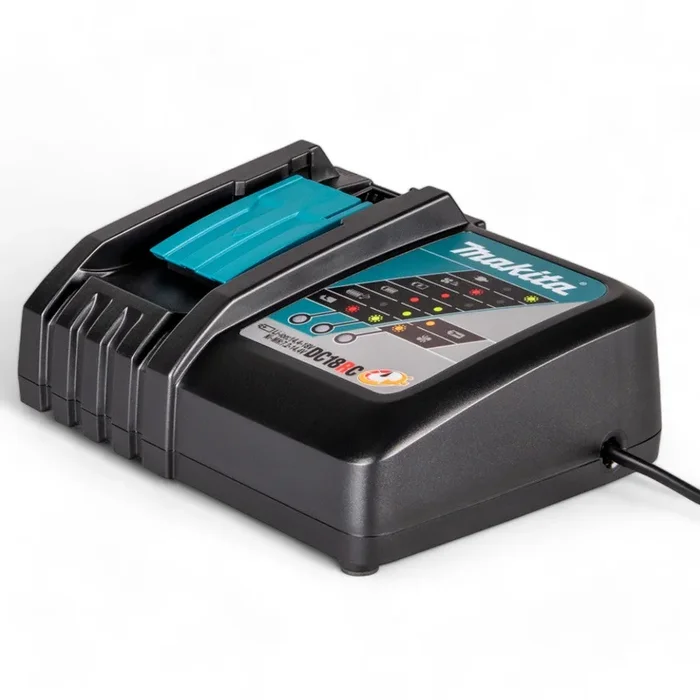 Caricabatterie per batterie agli ioni di litio LXT da 14,4V e 18V DC18RC Makita
