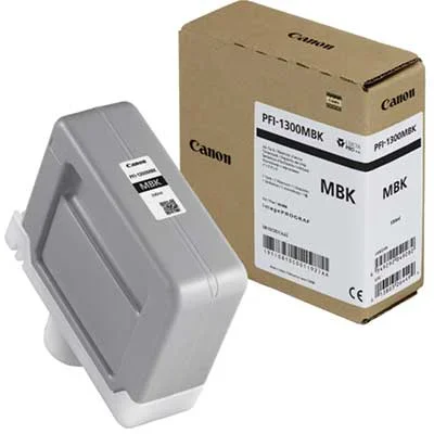 Cartuccia Originale CANON 0810C001 PFI-1300mBK – Nero Matte