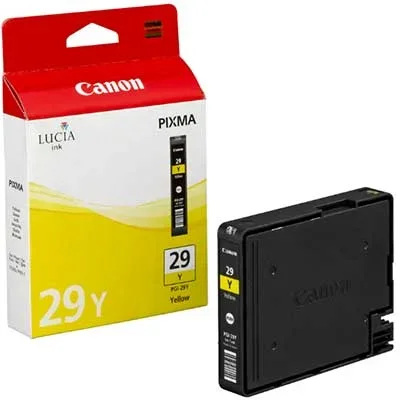 Cartuccia Originale CANON 4875B001 PGI-29y – Giallo