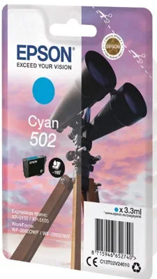 Cartuccia Originale EPSON C13T02V24010 502 – Ciano