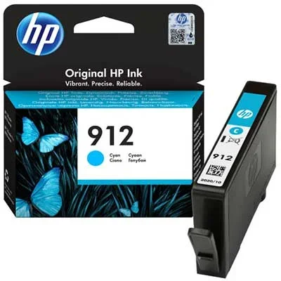 Cartuccia Originale HP 3YL77AE 912 – Ciano
