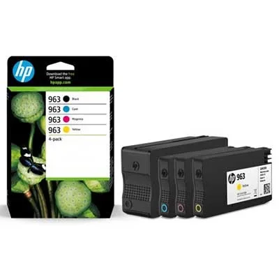 Cartuccia Originale HP 6ZC70AE 963 – Nero, Ciano, Magenta, Giallo
