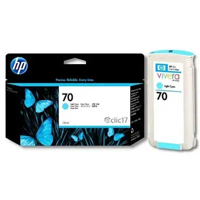 Cartuccia Originale HP C9390A 70 – Ciano Chiaro