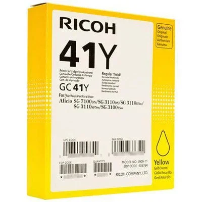 Cartuccia Originale RICOH 405764 GC41YHC – Giallo