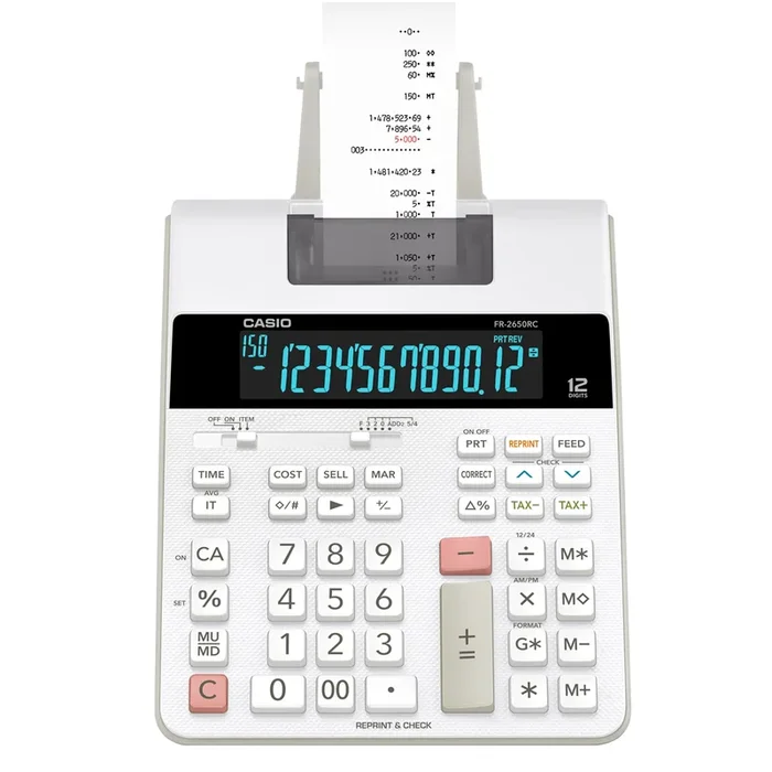 CASIO – Calcolatrice scrivente fr-2650rc – FR-2650RC-W-EC