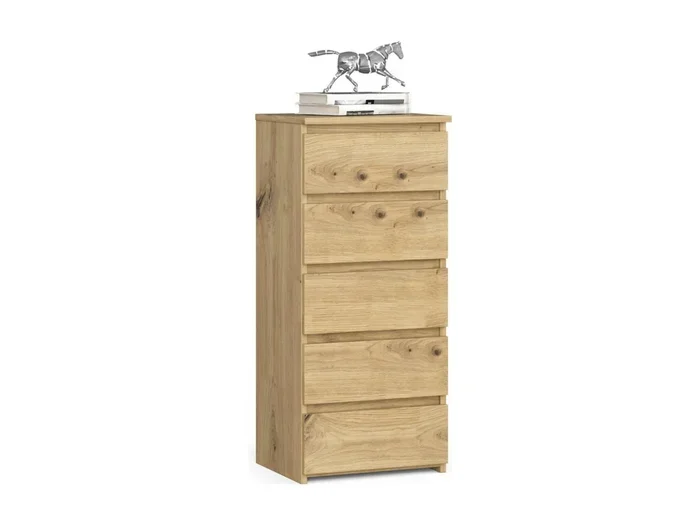 Cassettiera AKORD CL5 Cassettiera Quercia Artigiana 40 cm 5 cassetti 40x35x92 cm