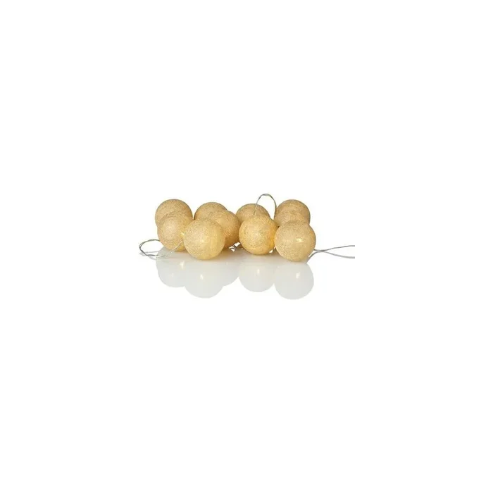 Catena luminosa Lunghezza totale 230 cm, numero lampadine 9 pz, con alimentazione a corrente