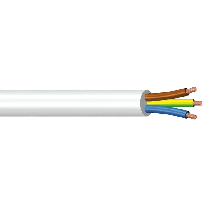Cavo Tripolare H05VV-F 3×1,5mm² 10M – Cavo Elettrico per Installazioni Domestiche e Industriali