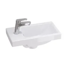 Cersanit Como lavabo 40×22 cm rettangolare da mobile bianco K32-001-BOX