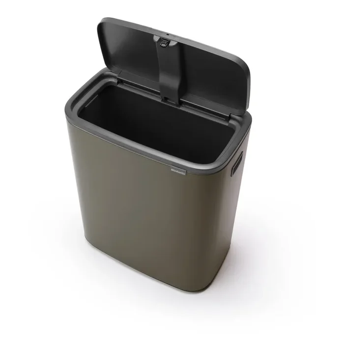 Cestino per la spazzatura Bo Touch Bin Touch, in acciaio, grigio, 60 l