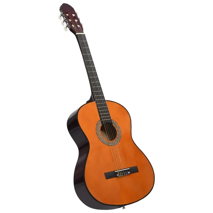 Chitarra Classica per Principianti con Custodia 4/4 39 in Legno di Tiglio