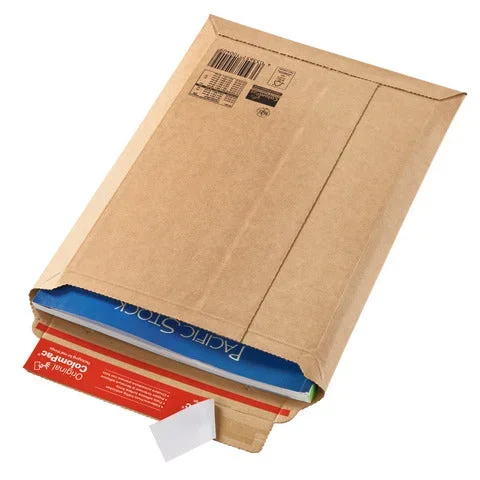 COLOMPAC – Busta rigida per spedizioni in cartone ondulato avana 21,5×30 cm conf. 20 pz – CP01003 -15
