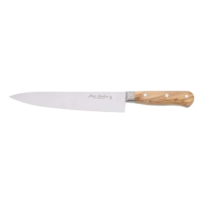 Coltello 1920 Per cuoco, con lama in acciaio inox, con impugnatura in legno
