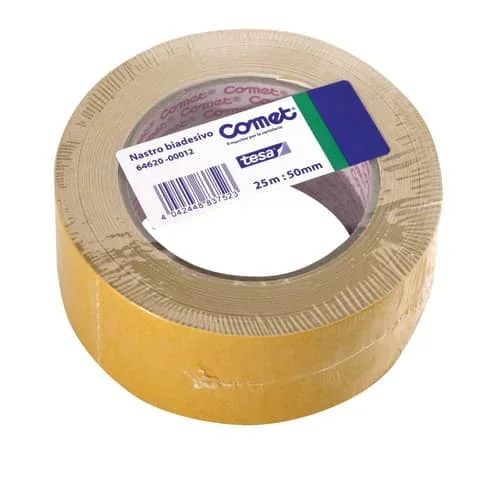 COMET – Nastro biadesivo per pavimenti universale – permanente 50 mm x 25 m – 64620-00012-00