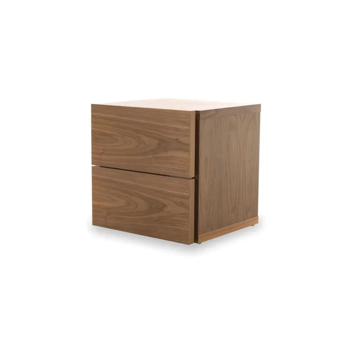 Comodino Marrone, altezza totale 43,5 cm