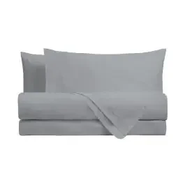 Completo letto 1 piazza grigio