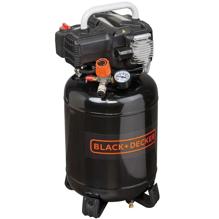 Compressore d’aria elettrico 24 L Black Decker 230V BD 195 24V NK motore 1.5 HP