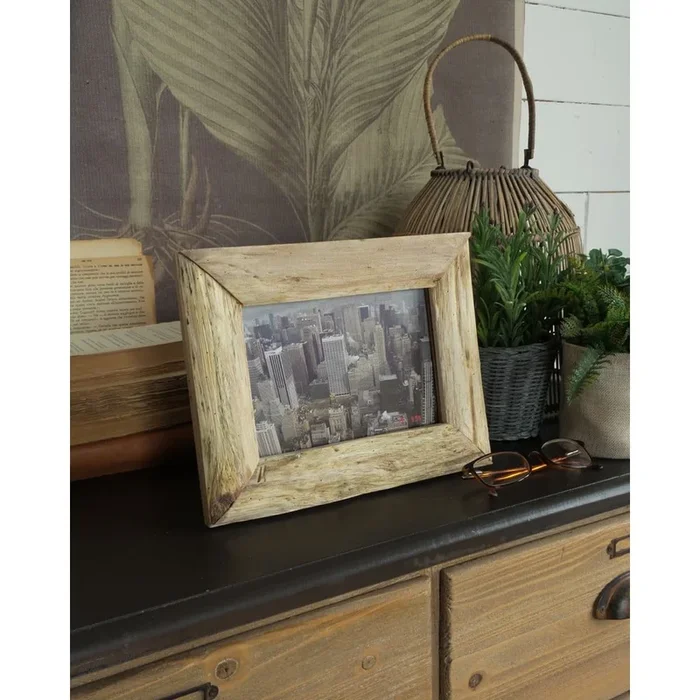 Cornice 10×20 cm, in legno, marrone