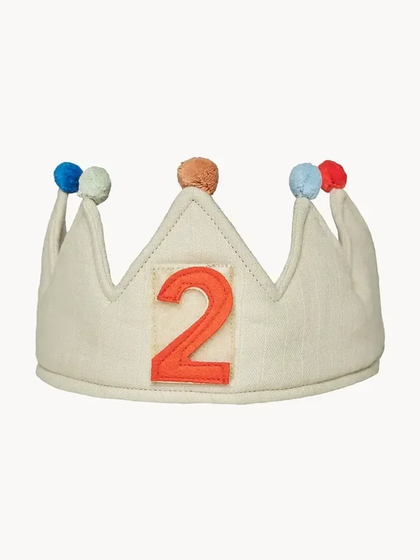 Corona di compleanno in cotone Magic