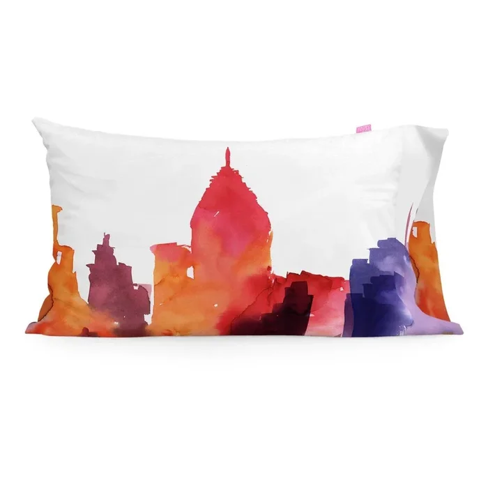 Cuscino decorativo Arancione, 80×50 cm