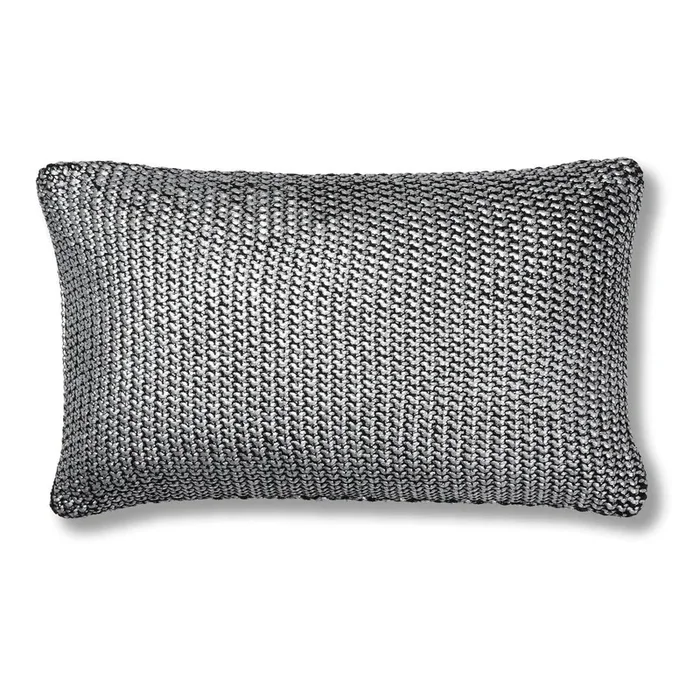 Cuscino decorativo Grigio, 50×15 cm