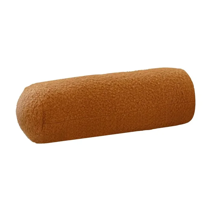 Cuscino decorativo Top In bouclé, marrone chiaro, 14×50 cm