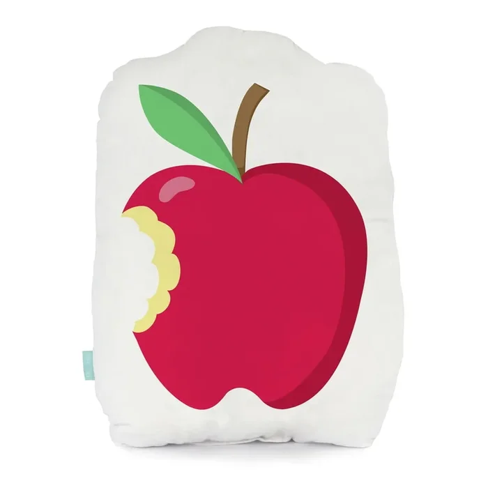 Cuscino per bambini Apple In cotone, 30×40 cm