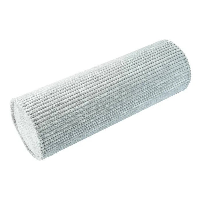 Cuscino per divano da bambini Roll Con rivestimento in velluto a coste, color menta, peso 500 g