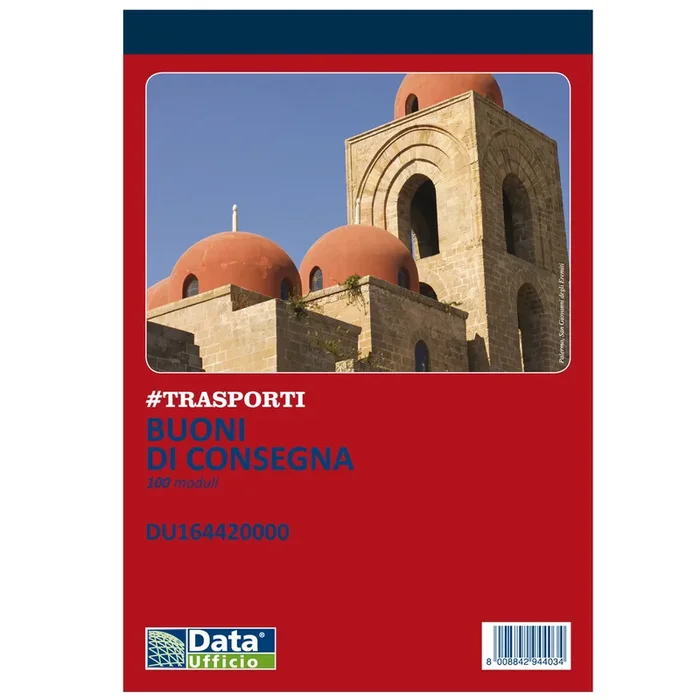 DATA-UFFICIO – Blocco buoni consegna 148x215mm 100fg – DU164420000 – Confezione da 5 PZ