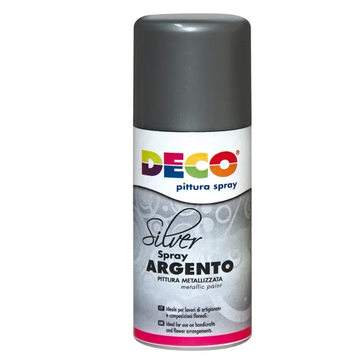 DECO – Vernice spray argento 150ml – 615/2
