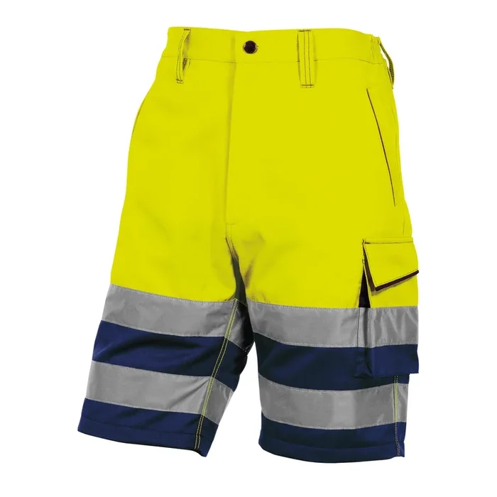 DELTAPLUS – Bermuda da lavoro alta visibilita’ phbe2 panostyle tg. L giallo fluo – PHBE2JMGT