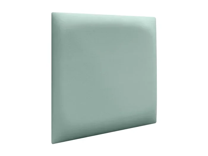 DHOME Pannelli Imbottiti in Similpelle Autoadesivi per Pareti Acustici Assorbenti Protezione dagli Impatti Testiere Decorazione (verde acqua, 60x60cm)