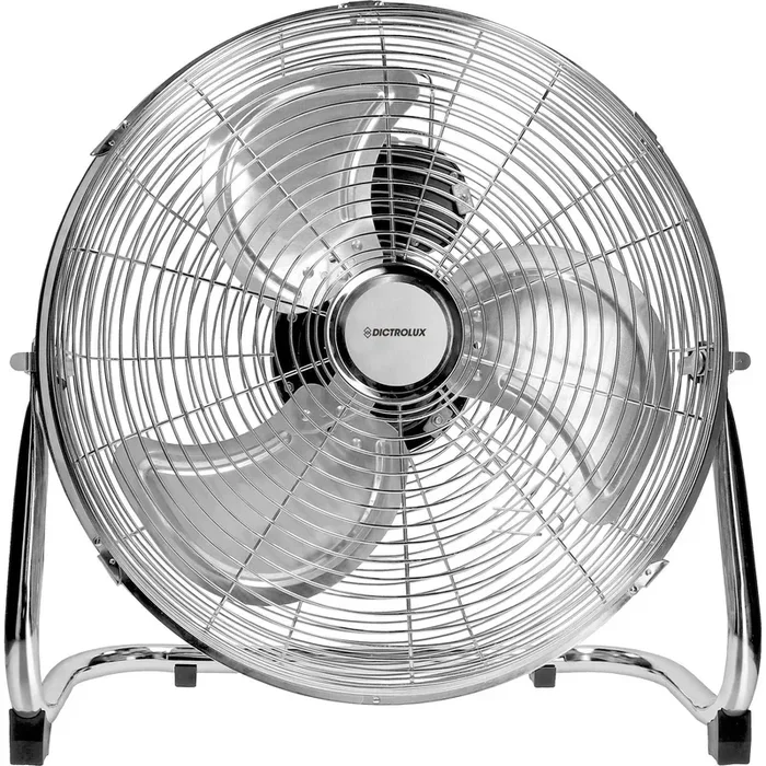 DICTROLUX – Ventilatore da pavimento Silver Steel 120 Watt