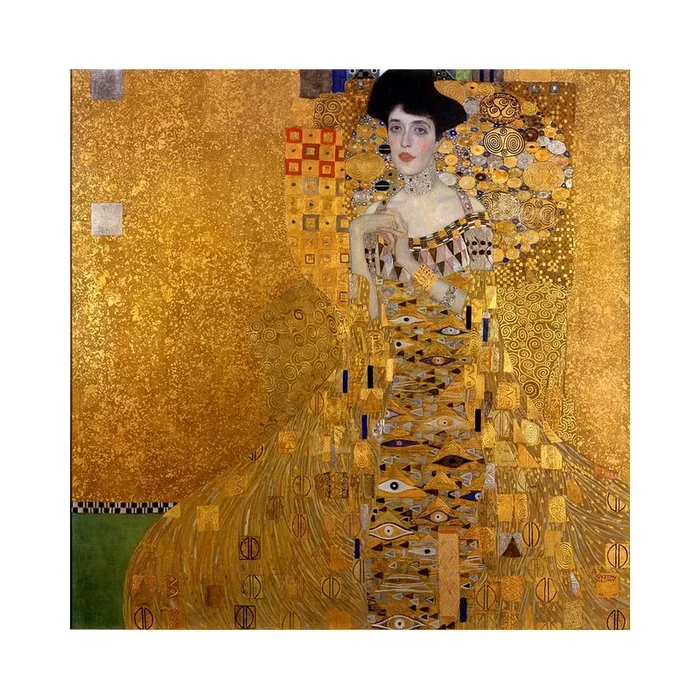 Dipinto Adele Bloch-Bauer I – Gustav Klimt 45×45 cm, – replica, dipinto su tela