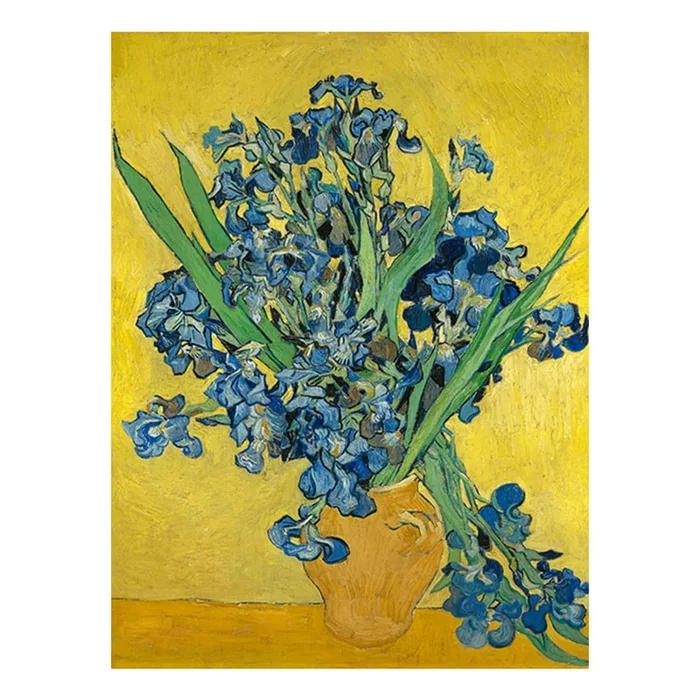 Dipinto Irises – Vincent van Gogh 45×60 cm, – replica, dipinto su tela