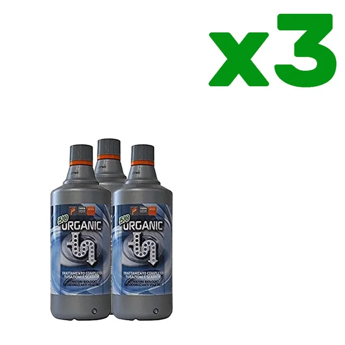 Disgorgante bio organic 1L x3
