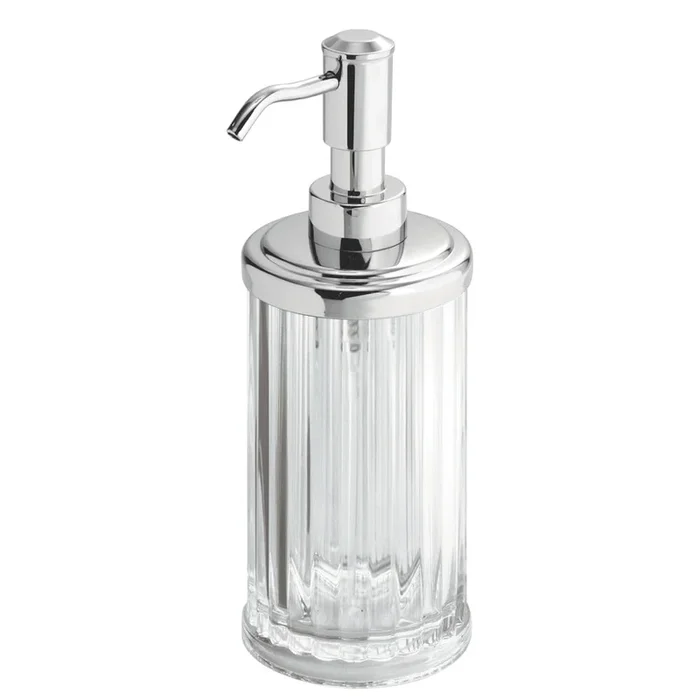 Dispenser per sapone Alston In plastica, 384 ml, ø 9 cm, altezza totale 20 cm