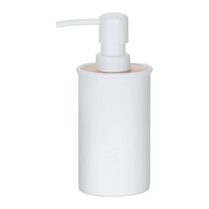 Dispenser per sapone Bianco, altezza totale 17,5 cm