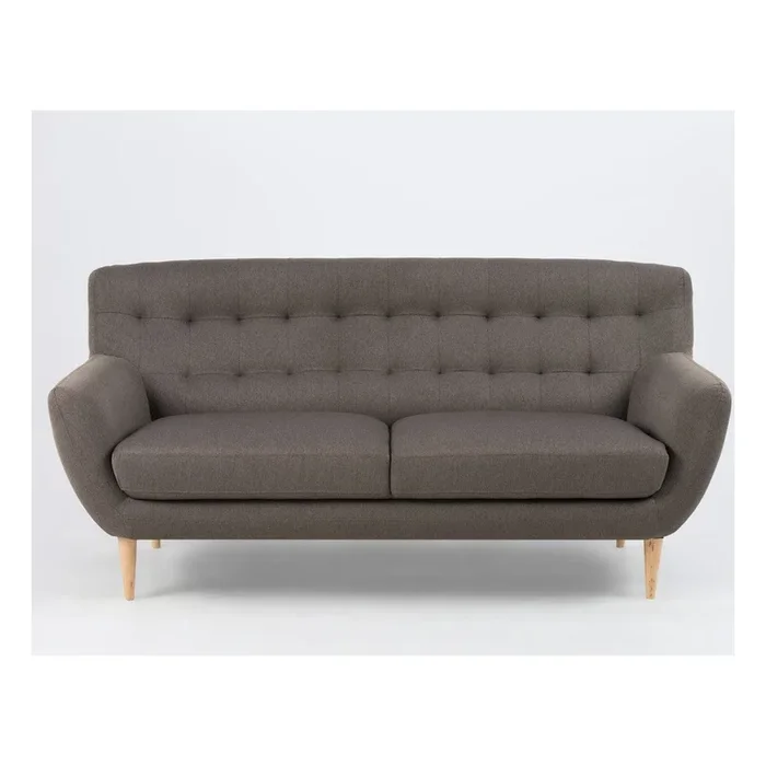 Divano Grigio, larghezza totale 185 cm