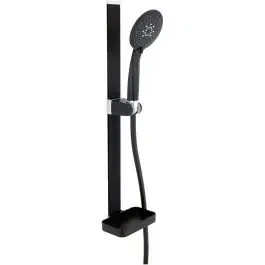 Duschy Quick set doccia a parete nero 232-20