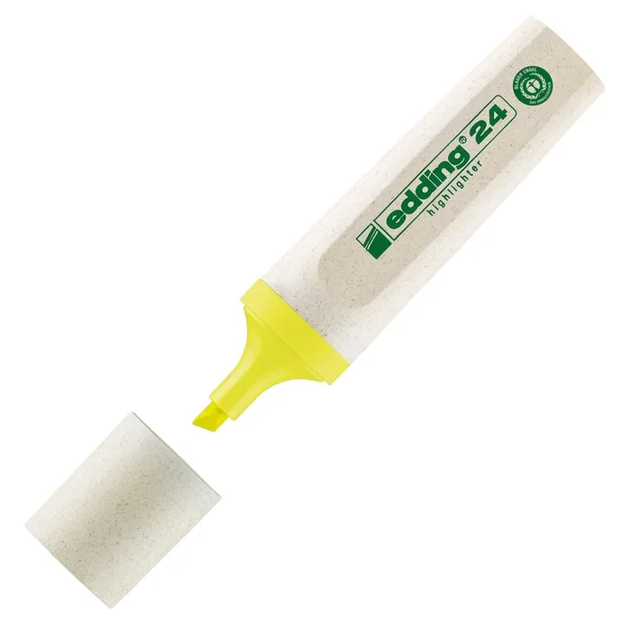 EDDING – Evidenziatore 24 ecoline giallo – 4-24005 – Confezione da 10 PZ