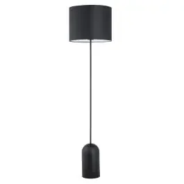 Emibig Aspen lampada da terra 1×15 W bianco-nero 1322/LP1