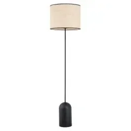 Emibig Aspen lampada da terra 1×15 W nero-sabbia 1324/LP1
