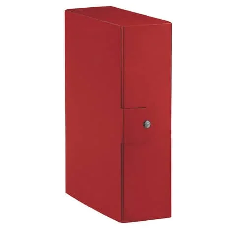 ESSELTE – Cartella portaprogetti c90 delso order dorso 10 cm presspan lucido rosso 25×35 cm – 390390160